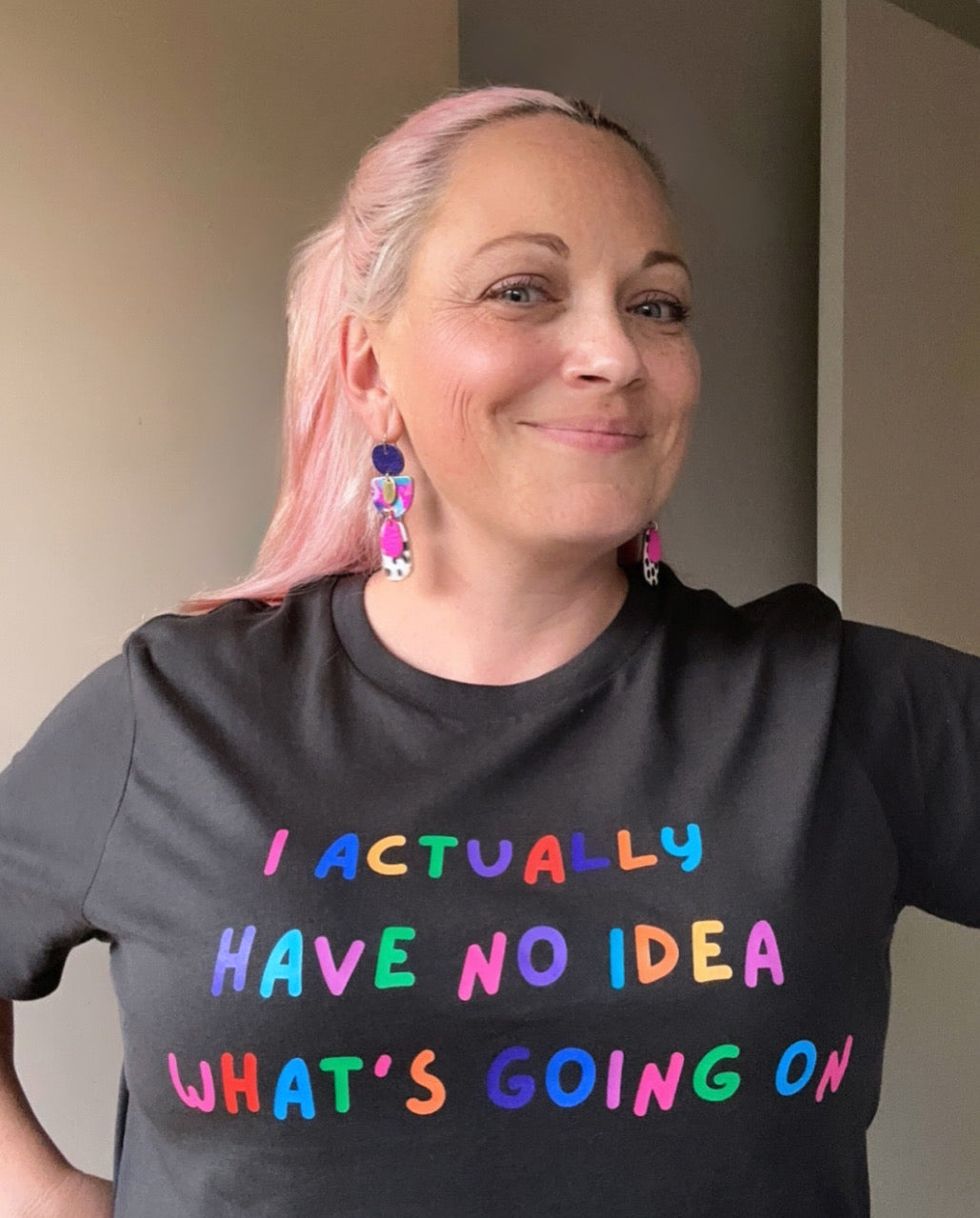 I Actually Have No Idea What's Going On - Ladies Tee (Coal Edition)