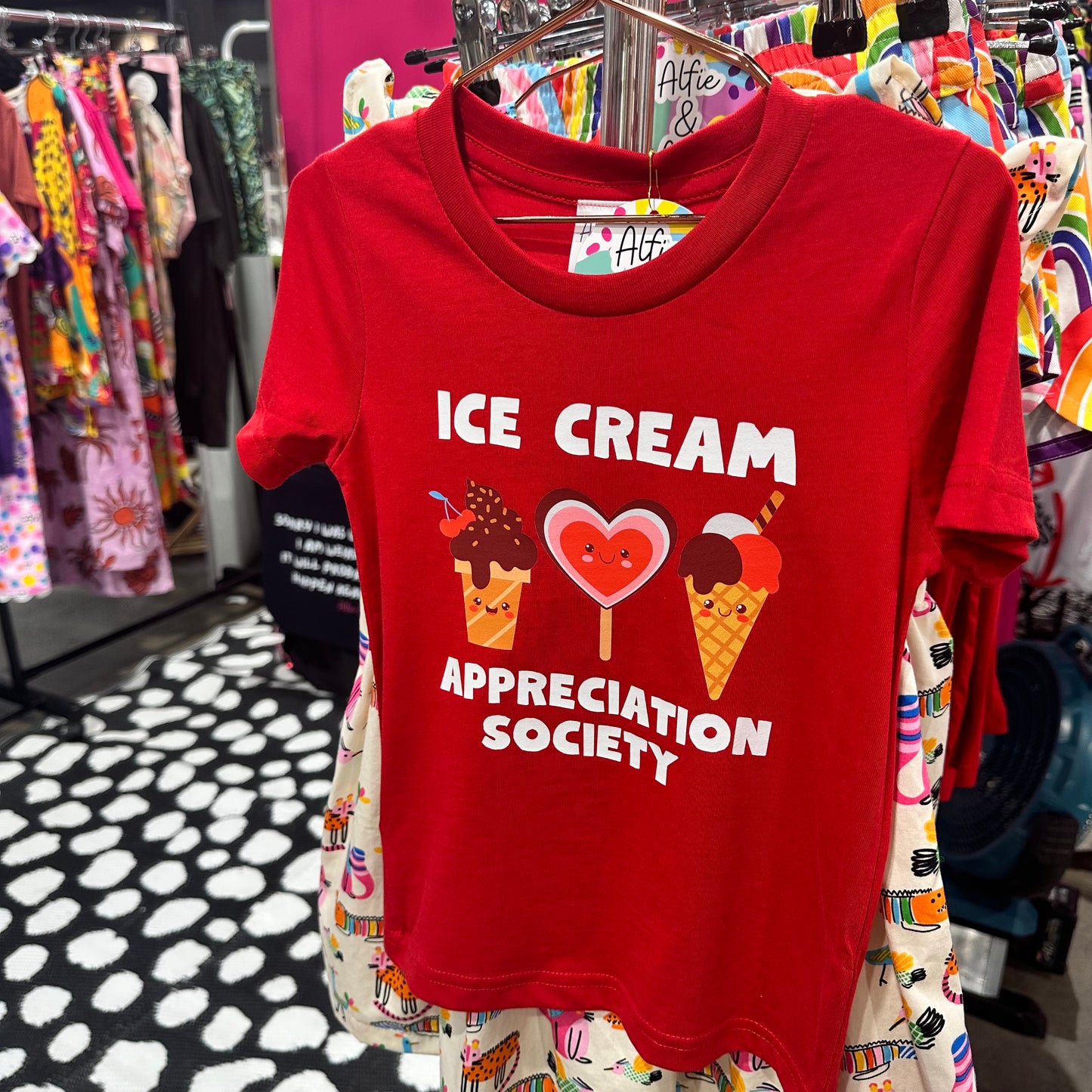 Ice Cream Appreciation Society - Kids tee