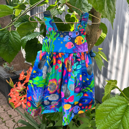 Kids Summer Dress - Reef