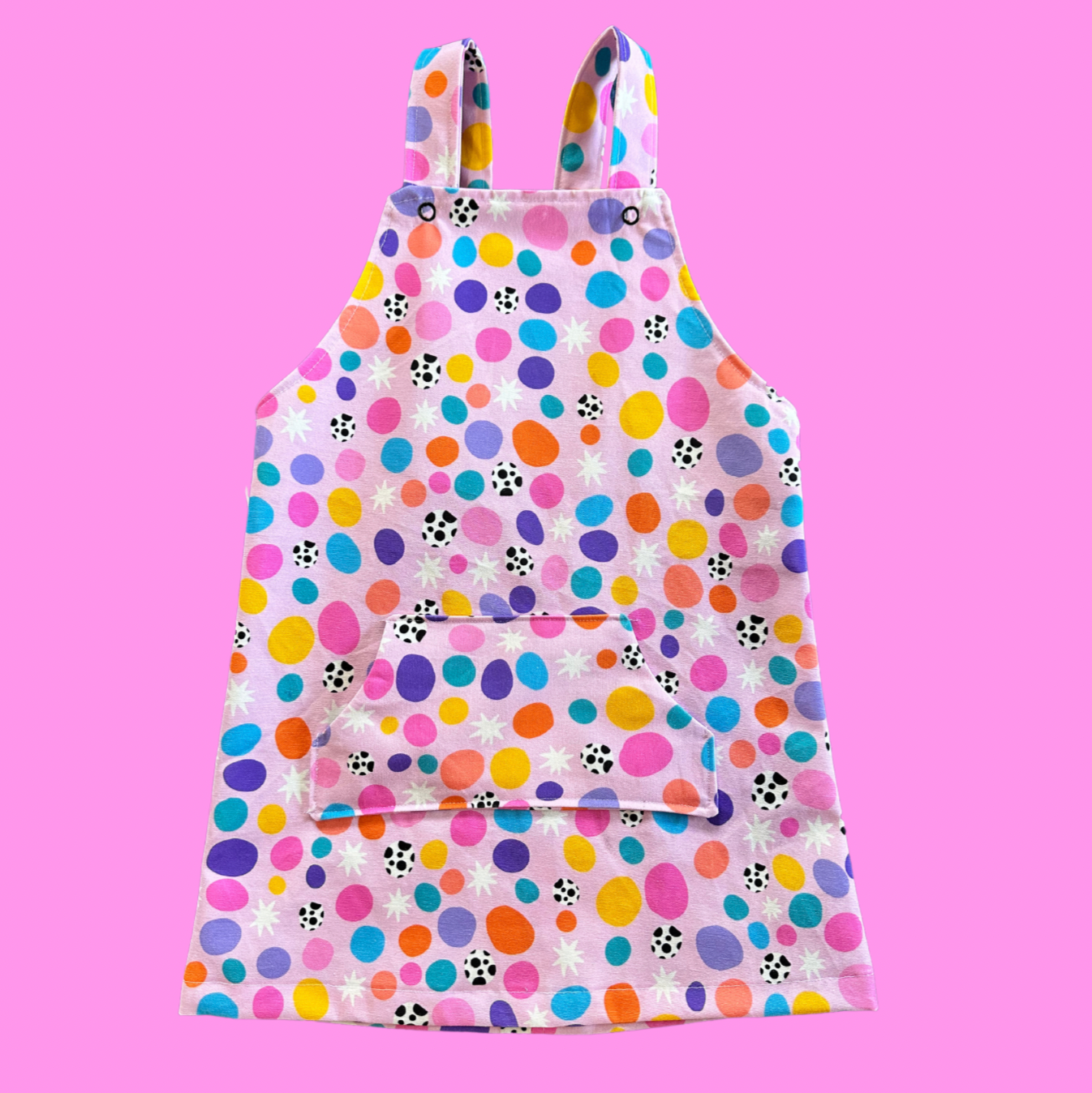 Spots & Stars Pinafore (kids)