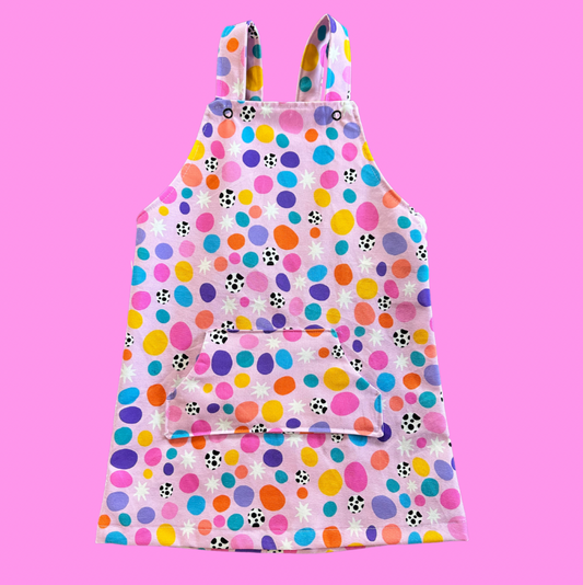 Spots & Stars Pinafore (kids)