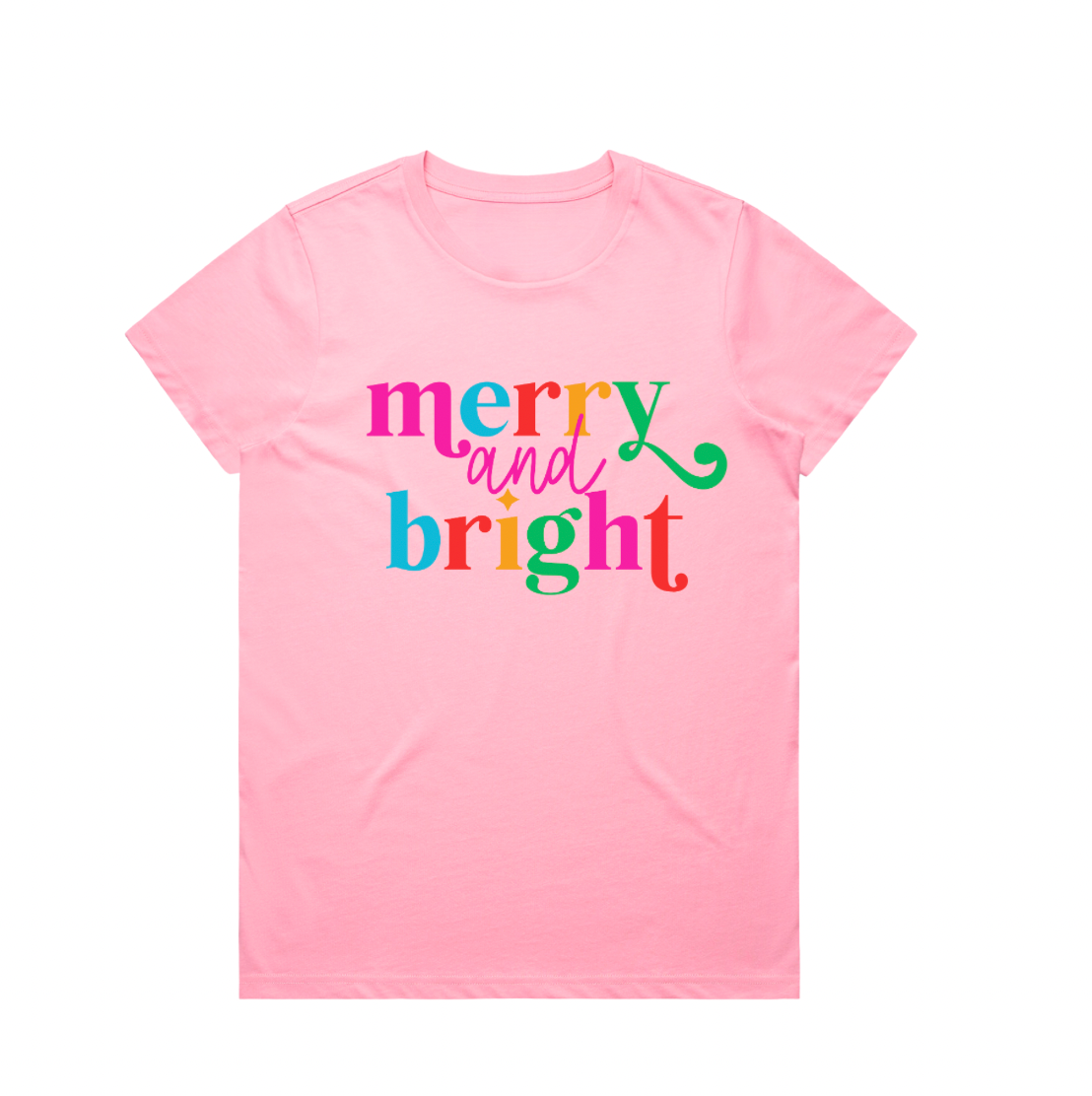 Merry and Bright  - Ladies Tee