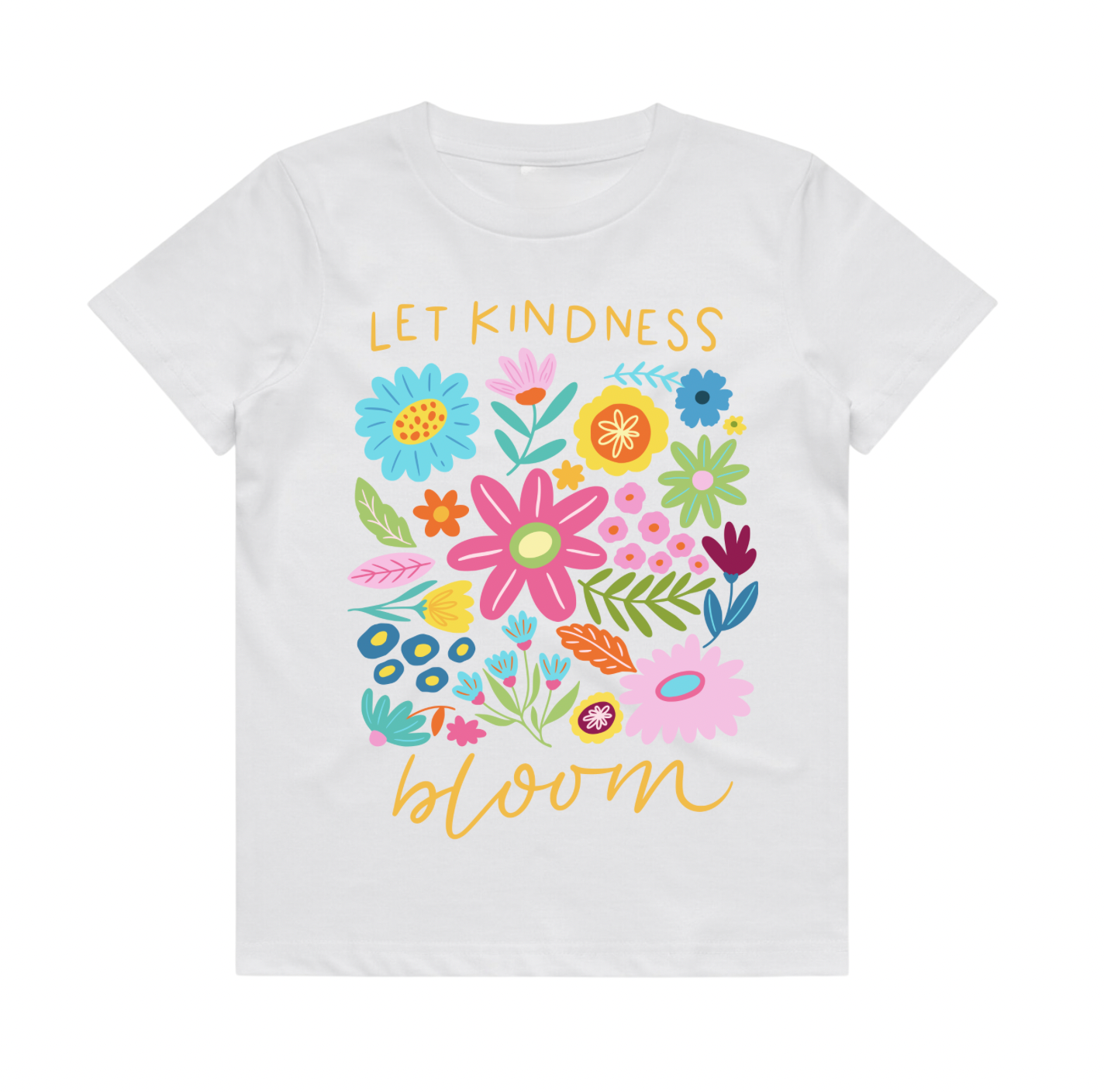 Let Kindness Bloom - Kids Tee