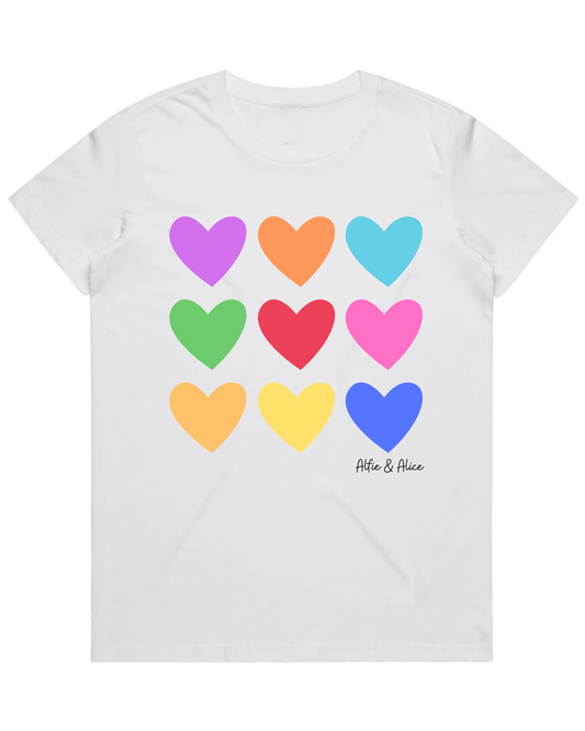 Love You, Mean It - Ladies Tee (White) *PRE-ORDER*