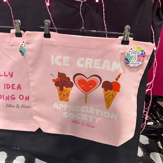 Ice Cream Appreciation Society - Tote Bag