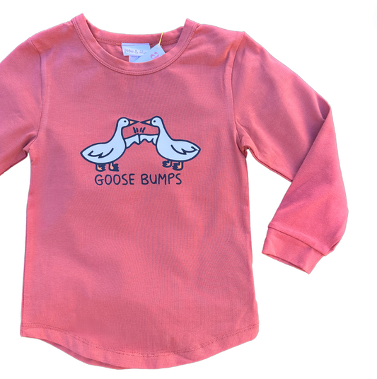 Goose Bumps - Long Sleeve - Rust - Kids