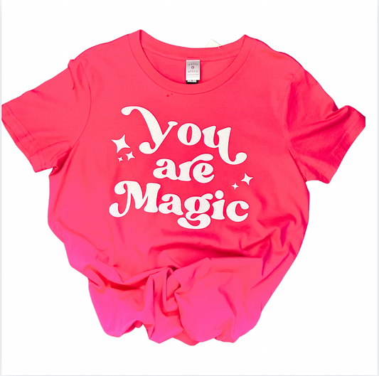 You Are Magic Tee (Hot Pink) - Adults