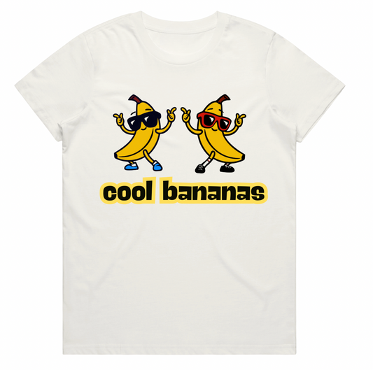Cool Bananas - Ladies Tee (*Preorder*)