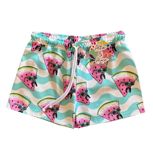 Mustachio Melon - Kids Shorts