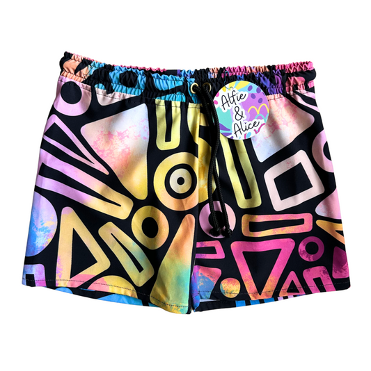 Rainbow Geo Boardies - Kids