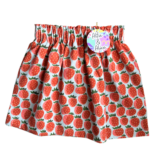 Strawberry Skirt - Kids