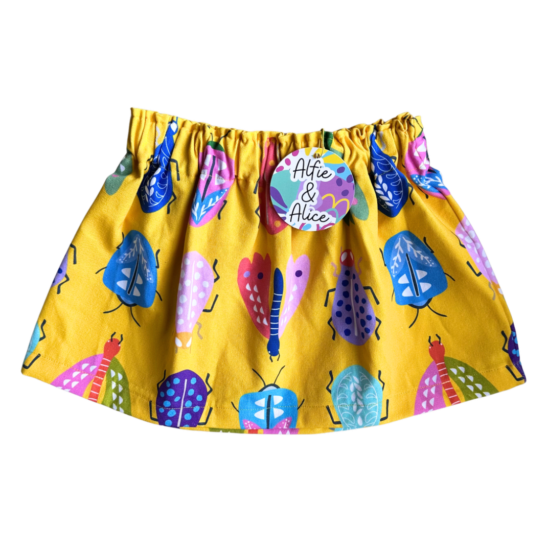 Mustard Bugs Skirt - Kids