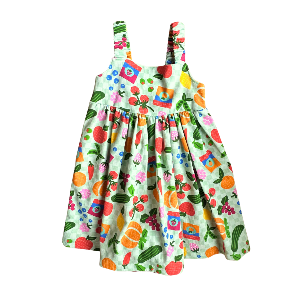 Veggies Dress - Kids (Size 4 only)