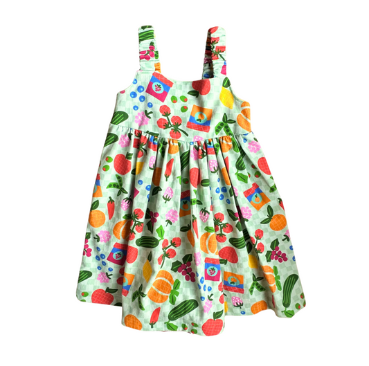 Veggies Dress - Kids (Size 4 only)