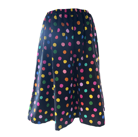 Rainbow Spots Skirt - Ladies