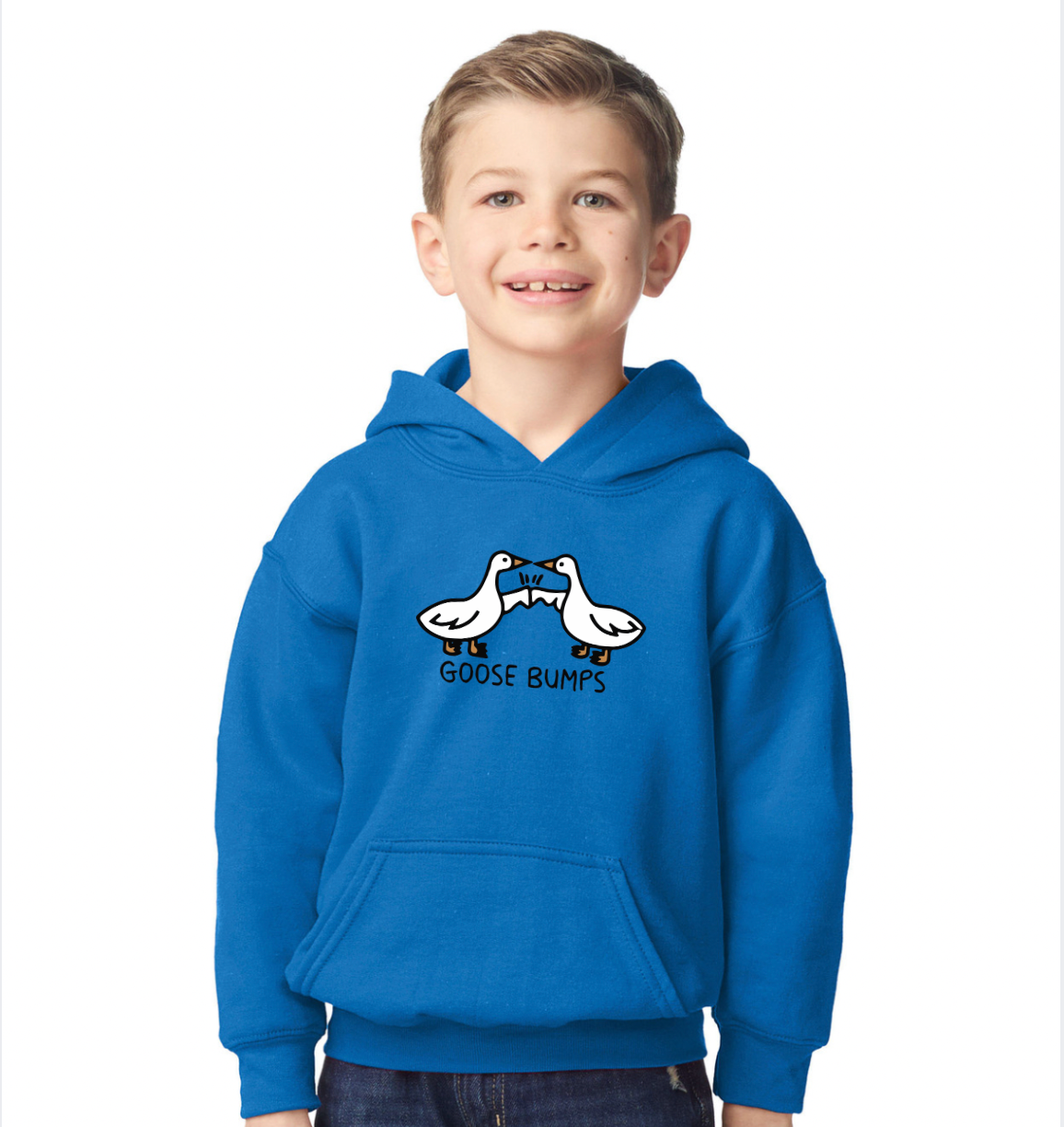 Goosebumps Hoodie - Kids (Blue)