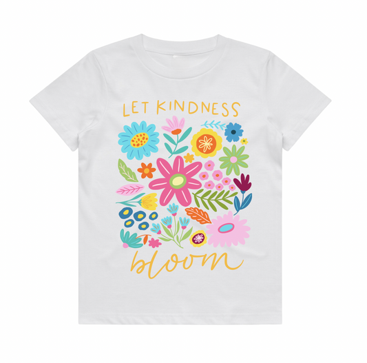 Let Kindness Bloom - Kids Tee