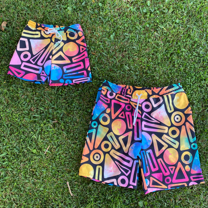 Rainbow Geo - Mens Boardies